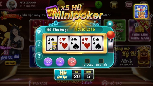 Game nổ hũ lớn