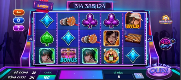 Mini game Chuan Vip - Vòng quay may mắn