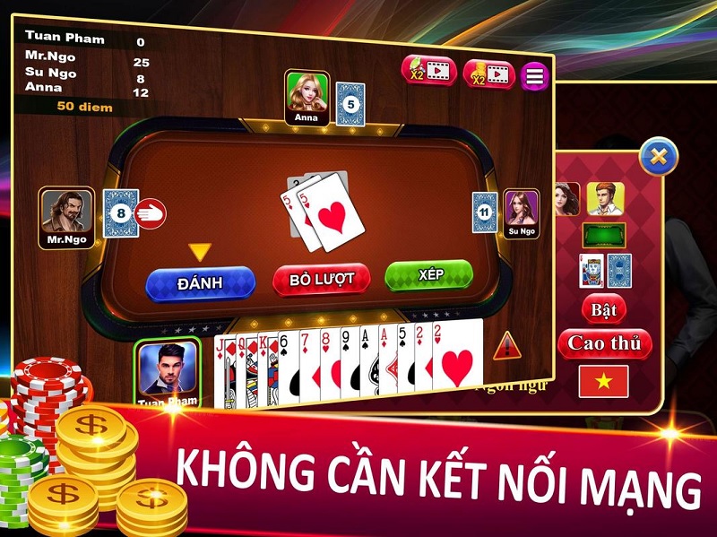 Tải game đánh bài tiến lên miền nam