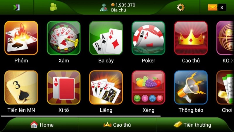 Những game bài hấp dẫn tại BigcomVip